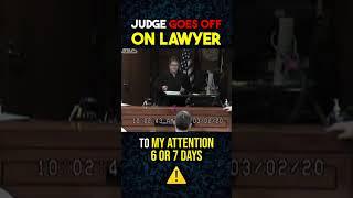 "Judge Gets Angry at Lawyer in Courtroom Showdown! ‍️"