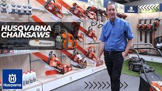 Husqvarna Chainsaws Range