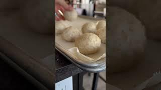 Fresh buns in 50 seconds! Can you smell them through the screen??