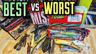 My BEST vs WORST Lures of 2024 (DON'T CANCEL ME!)