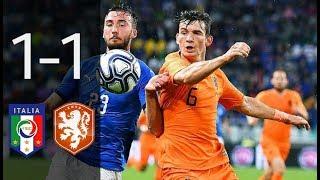 Italia vs Holanda 1-1 | Resumen & Goles 04/06/2018 HD