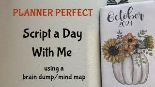 Plan With Me / Planner Perfect Method / Scripting in Traveler’s Notebook / Oct. 21, 2024