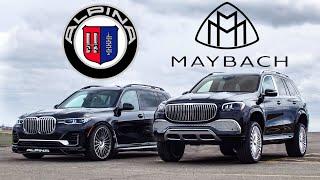 BIG MONEY! 2021 Maybach GLS 600 vs BMW Alpina XB7