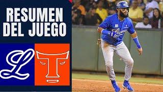 Tigres Del Licey Vs Toros Del Este l Resumen Del Juego l LIDOM