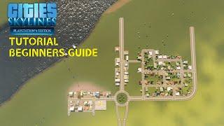 Wie starte ich eine Stadt? | Cities Skylines | PS4 | German [Tutorial]