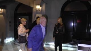 James Caan talks about Robert DeNiro banning Donald Trump from NoBu Restaurants outside Craig's Rest