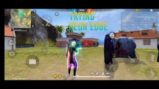 Trying the neon edge effect in kinemaster||CHANDU TELUGU GAMING||FREE FIRE MAX