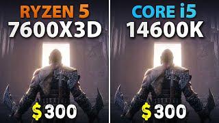 Ryzen 5 7600X3D vs i5-14600K // Test in 10 Games