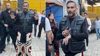 Honey Singh Spotted At India's Best Dancer Vs Super Dancer Champions Ka Tashan Set | MS shorts