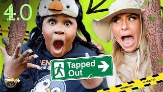 Nella CRASHES Penguin Enclosure at London Zoo! Ft Chloe, Adeola & Mariam | Tapped Out | @channel4.0