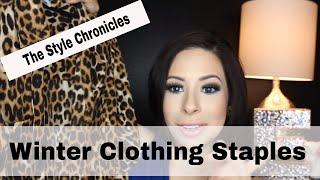 Winter Clothing Staples Pt. 1 / Houston Essentials / The Style Chronicles