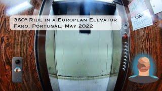 360º ride in a Older European Elevator, May 2022