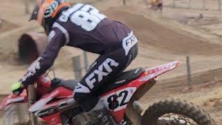 CANNING ON 2022 GASGAS MC250 2 STROKE WINS PRO CLASS  BY A MILE AT MX338