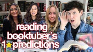 Reading Booktuber's 1 Star ⭐ Book Predictions (@merphynapierreviews  @literarysahar  @CaileysBooks)