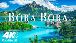 Bora Bora 4K UHD - Scenic Relaxation Film With Calming Music - 4K Video Ultra HD