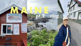 Exploring MAINE day 3-4  | the best lobster roll, Maine Beer Company, and the oldest lighthouse!