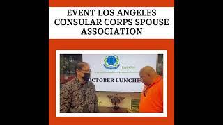 Los Angeles Consular Corps Spouse Association LACCSA October luncheon