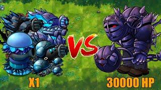 PVZ 1 Fusion Challenge!! 1 Plants Fusion VS 30000 Ultimate Obsidian Gargantuar - Who Will Win?