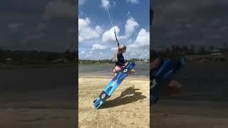 Kitesurfing girls just wanna have fun! Darkslide