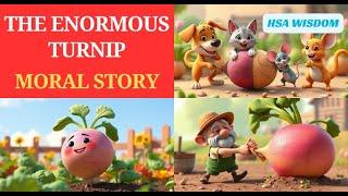 The Enormous Turnip | Moral Stories in English | Short Stories with Moral Lesson | #moralstories