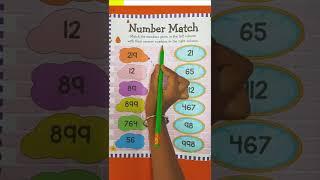 Maths Number Matching Activity | #rkistic #shorts