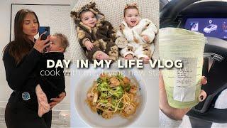 DAY IN MY LIFE AS A MOMMY Cook with me, Trying a new Starbucks Drink, New Nails, and More!!