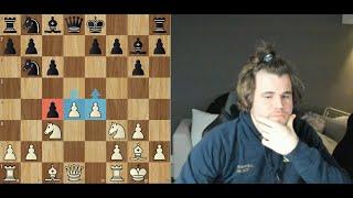 Magnus Shows Why Center is More Important Than Have Extra Pawn