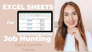 Excel Sheets for Job Hunting | Organized & Efficient Way to Search