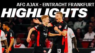 Larsson & Skhiri drehen Partie I Ajax Amsterdam - Frankfurt I Highlights Europa League