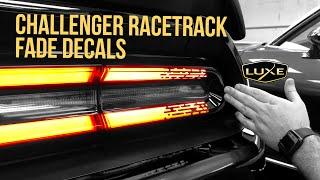 Installing FADE Style Challenger Racetrack Decal from Luxe Auto Concepts