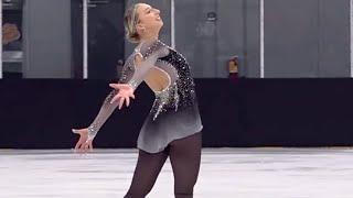 Alyssa Rich | Senior Women Free Skate | 2025 Midwestern Sectional Singles Final