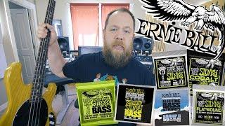 Ernie Ball Bass String Shootout!