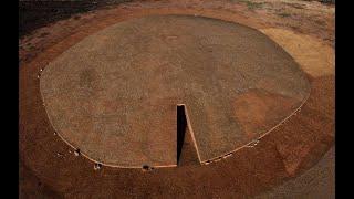 Neolithic Dolmen de Soto in Spain 5000 years old