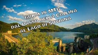 MTB Cycle exploration Passo della Collina - Lake Suviana - Ring route by bike