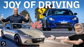 2024 Mazda MX-5 v Subaru BRZ tS Comparison | Which Is The Better Drivers Car? | Drive.com.au