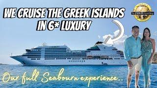 We sail the Greek Islands in 6* Seabourn LUXURY!!