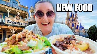 NEW FOOD IN MAGIC KINGDOM- Trying Every New Food at Pecos Bill | Disney World