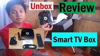 Q Plus Smart TV Box Unbox Review Demo