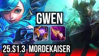 GWEN vs MORDEKAISER (TOP) | 5/1/1 | KR Diamond | 25.S1.3