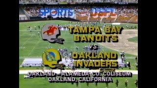 1985 USFL Quarterfinals - Bandits at Invaders - Enhanced ABC Broadcast - 1080p