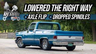 How To Correctly Lower The Suspension of Your Chevrolet Square Body.