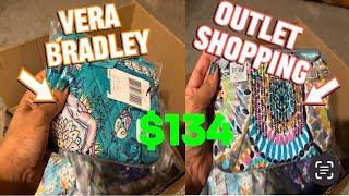 2024 Vera Bradley Outlet Shopping Haul for Holidays #shopping #verabradley