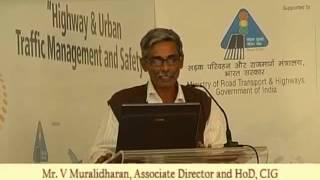 Speaker  V. Muralidharan's Speech at TrafficInfraTech Expo 2011