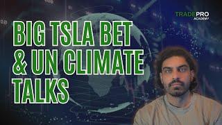 Market Update Nov 12: Huge TSLA Bet & UN Climate Change