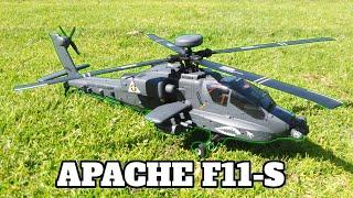 2024's Ultimate Scaled GPS Helicopter: Yu Xiang APACHE F11-S Unleashed! #RTRHobby