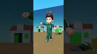 CHASE Plays Squid Game with Crazy Rat Rules!  #pawpatrol #shorts #chase #funny