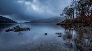 Landscape photography at sunrise on Loch Lomond, Scotland