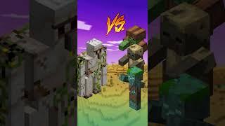 Iron golem vs all mobs who is strongest Skins Craft! #minecraft #mcpe #shorts #viral #despacito #vs