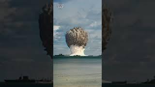 When a nuke VAPORIZED a warship   #shorts