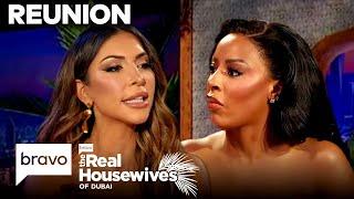 SNEAK PEEK: Taleen Marie & Caroline Brooks Spar Over Dueling Apologies | RHODubai S2 Reunion | Bravo